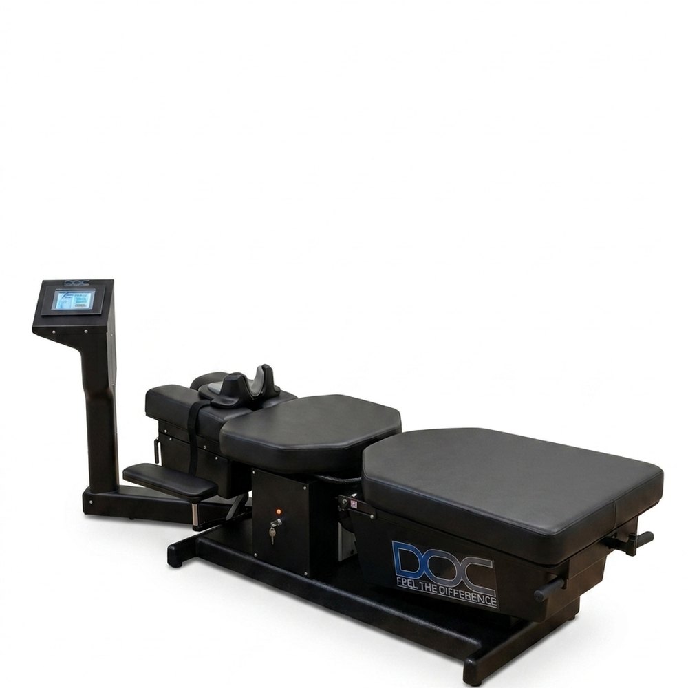 State-of-the-art spinal decompression table at The Chiro Lab